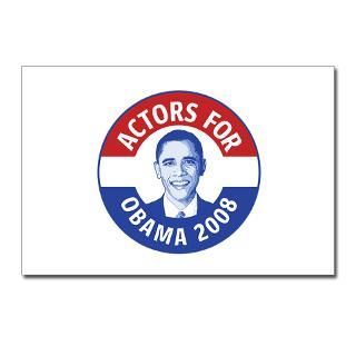 Actors for Obama Postcards (Package of 8)