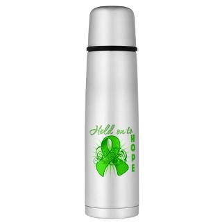 Awareness Gifts  Awareness Drinkware  Lymphoma Hold On Hope Large