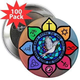many paths to one god 2 25 button 100 pack $ 179 99