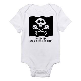 Pirate Infant Creeper Body Suit by zipetees