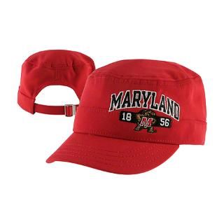 Maryland Terrapins Red Under Armour Womens Versa Military Adjustable