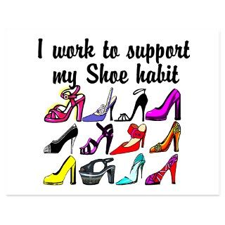 Addicted To Shoes Gifts  Addicted To Shoes Flat Cards  SHOE QUEEN 5