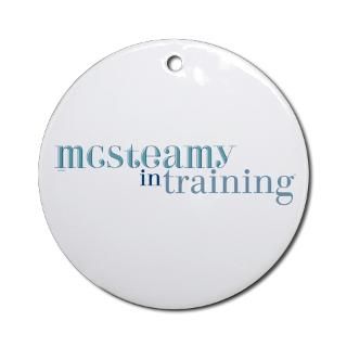 McSteamy in Training Ornament (Round)