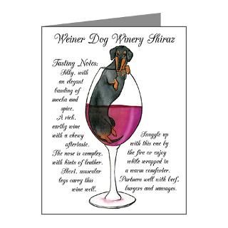 Weiner Winery Shiraz Note Cards (Pk of 10)