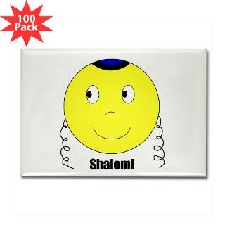jewish rabbi smiley face rectangle magnet 100 pac $ 189 99