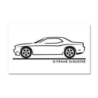 2008 Gifts  2008 Wall Decals  New Dodge Challenger 22x14 Wall Peel