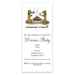 Wiener Dog Roast Invitations by Admin_CP8520152