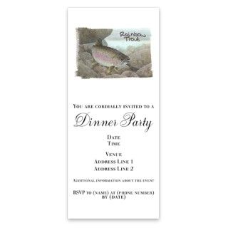 Rainbow Trout, Fish Invitations by Admin_CP4576222