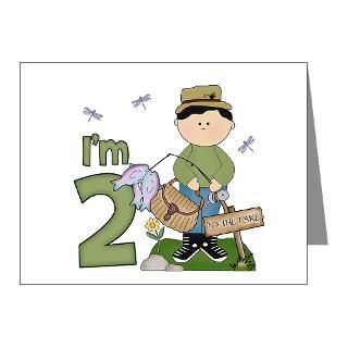 Lil Fisherman 2nd Birthday Invitations (Pk of 10) for