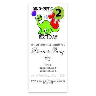 Dinosaur 2nd Birthday Invitations by Admin_CP1147651