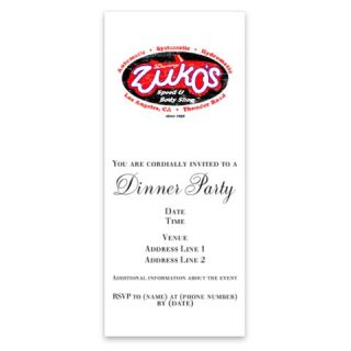 Zukos Speed & Body Shop Invitations by Admin_CP10864436  512596683