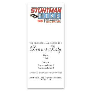 Stuntman Mike Invitations by Admin_CP5249653  507270485