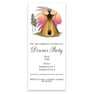 Tipi Chief Sunrise Invitations by Admin_CP122247  506870447