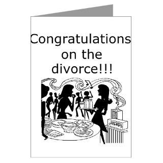 divorce Greeting Cards (Pk of 10) by divorce911