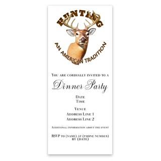 Deer Hunting Invitations  Deer Hunting Invitation Templates