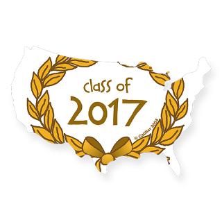 Graduation Class of 2017 t shirts and gifts  ArtMuvz Illustration