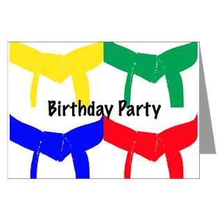 Tae Kwon Do Party Greeting Cards  Buy Tae Kwon Do Party Cards
