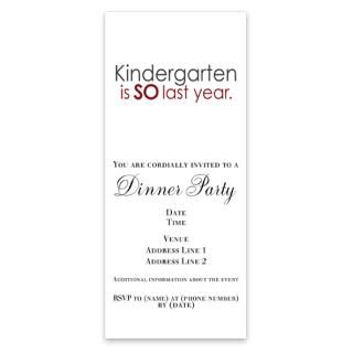 Invitations  Preschool And Kindergarten Graduation Invitation