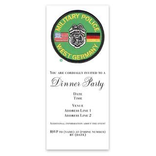 Military Police Invitations  Military Police Invitation Templates