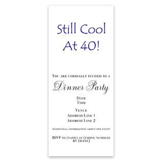 Humorous 40Th Birthday Invitations  Humorous 40Th Birthday Invitation