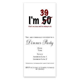 Humorous 50Th Birthday Invitations  Humorous 50Th Birthday Invitation