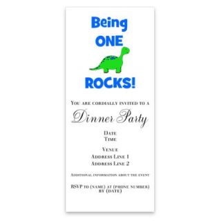 Being One Rocks Dinosaur Invitations by Admin_CP4169387  507076805