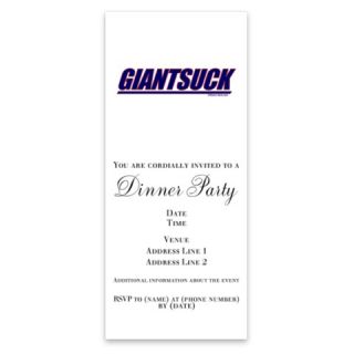 New York Giants Suck Invitations by Admin_CP6232693  512556867