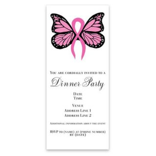 Breastcer Butterfly Invitations by Admin_CP3431878  512233065
