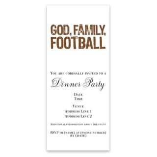 God, Family, Football Invitations by Admin_CP18631366  512895535