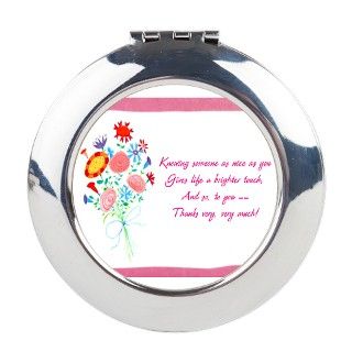 Thanks1a Round Compact Mirror by 805_DesignCo
