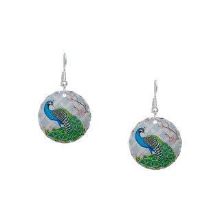 Animal Gifts  Animal Jewelry  Peacock Earrings