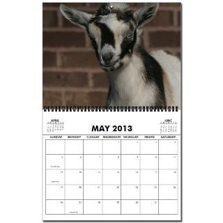 Goat Photos Wall Calendar by goatsandgoldens