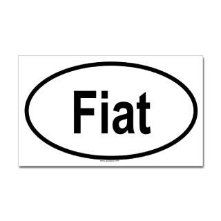 Fiat Stickers  Car Bumper Stickers, Decals