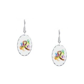 Asd Gifts  Asd Jewelry  Autism Awareness Believe Earring Oval Charm