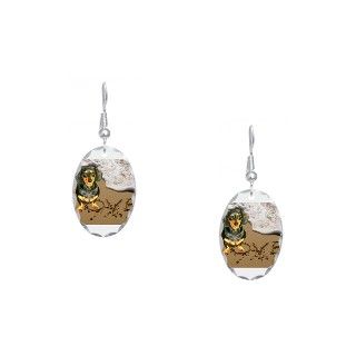 Animals Gifts  Animals Jewelry  Love Earring Oval Charm