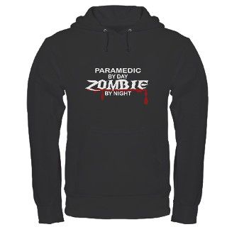 911 Gifts  911 Sweatshirts & Hoodies  Paramedic Zombie Hoodie (dark)