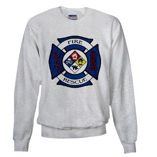 911 Gifts  911 Sweatshirts & Hoodies  Haz Mat Fire Rescue Sweatshirt
