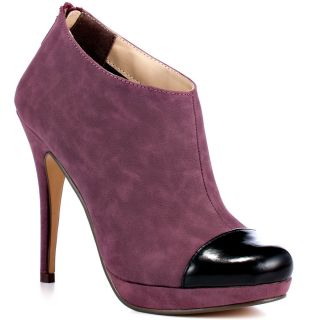 Purple Leather Booties   Purple Leather Ankle Boots