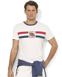 Ralph Lauren Team USA Olympic Striped XIVth Games T Shirt