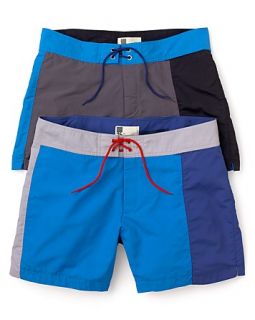 NUMBERLab Colorblock Bathing Trunk