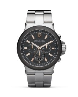 Michael Kors Gunmetal Chronograph Watch, 45 mm