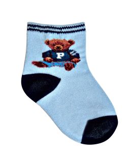 Polo Boy Teddy Crew Socks   Sizes 6/12 18/24 Months