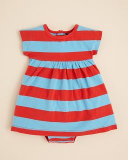  Striped Knit Dress & Bloomer   Sizes 12 18 Months