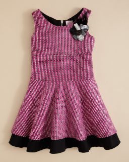 Zoe Girls Tweed Swing Dress   Sizes 7 16