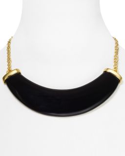Kenneth Jay Lane Polished Frontal Resin Necklace, 16