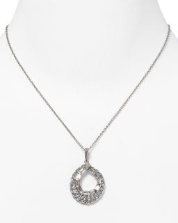 Carolee Classic Sparkle Pearshape Necklace, 16