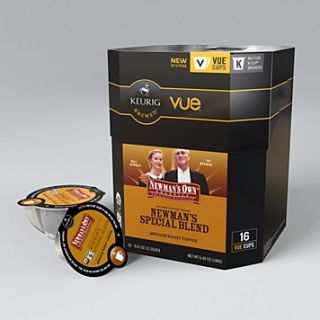 Keurig Newmans Own Special Blend Vue Cups, 16 Pack