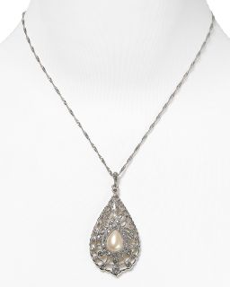 Carolee Elegant Bride Teardrop Necklace, 16