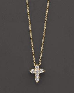 Roberto Coin 18 Kt. Yellow Gold Small Cross Necklace
