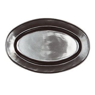 Juliska Pewter Stoneware Medium Oval Platter